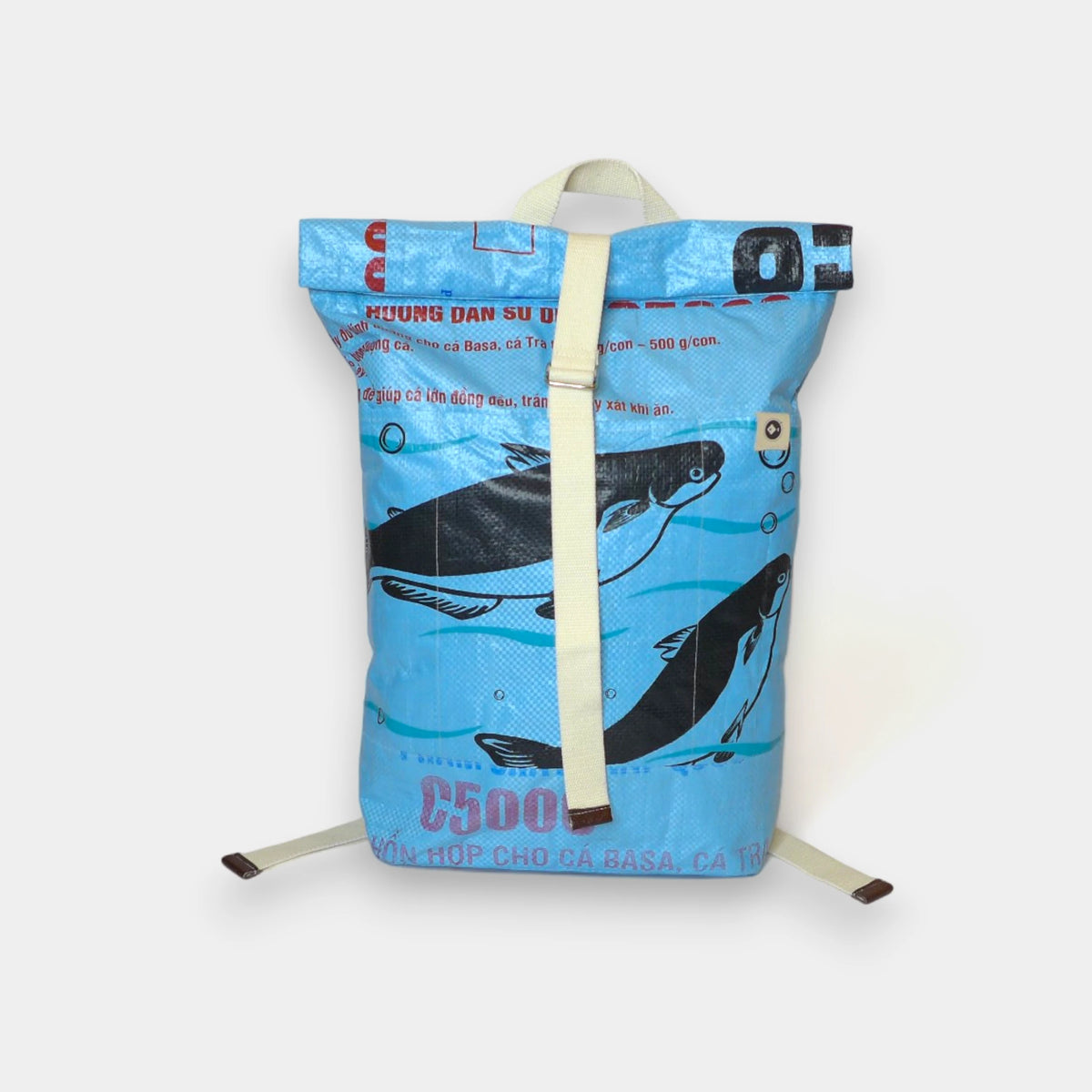 Upcycle Bag, Upcycled Backpack, Recycled Backpack, Firehose outlet Backpack, Sustainable Bag, Roll Unique Backpack, Minimal Backpack, Upcycling